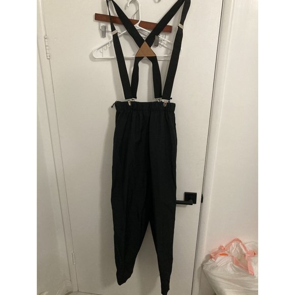 Mountain Equipment Co-Op Men's Vintage Gore-Tex Ski Bib, Black, Medium - Picture 1 of 2